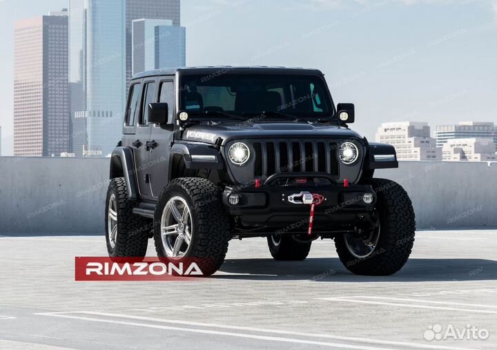 Кованые диски R20 на Jeep Wrangler