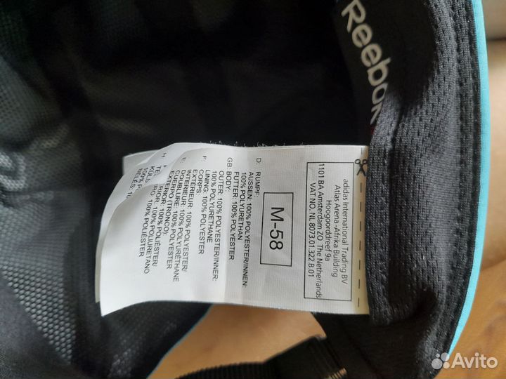 Бейсболка reebok оригинал,р.58,спротмастер,летняя