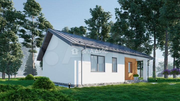 Дом 80 м² на участке 10,9 сот.