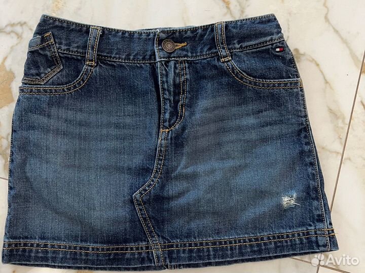 Юбка джинсовая