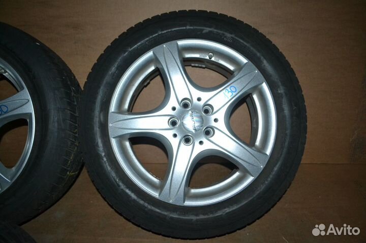 Диски бу R17 с всесезонными шинами 225 55 17