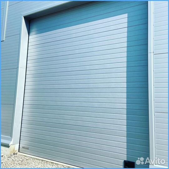 Автоматические секционные гаражные ворота