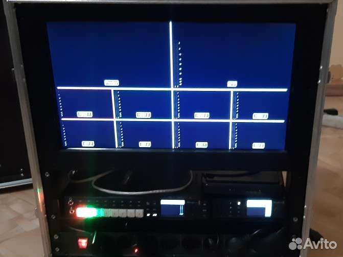 Рековый кейс с Монитором готовый птс