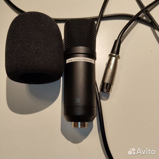 Микрофон Ritmix RDM-175 black