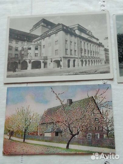 Винтажные открытки городов мира