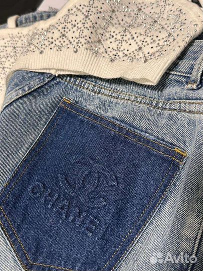 Джинсы chanel