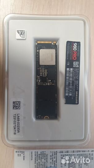 Samsung 980 PRO 1000 гб SSD (на запчасти)