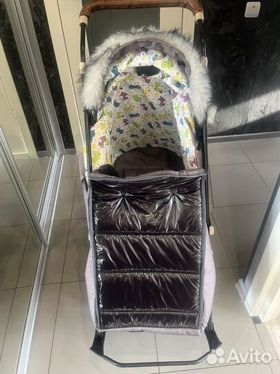 Коляска санки