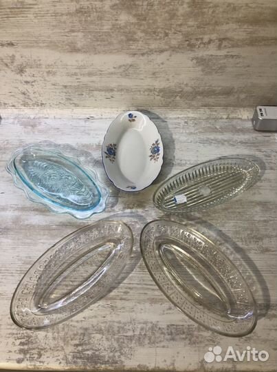 Конфетница и подстаканник СССР