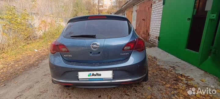 Opel Astra 1.4 AT, 2012, 159 487 км