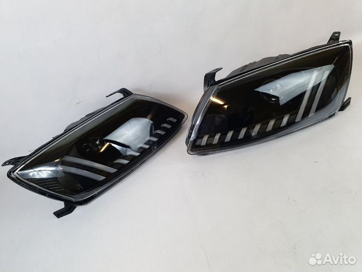 Тюнинг фары Лада Гранта в стиле Ауди Bi-линзы