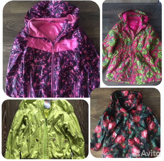 Ветровки на девочку