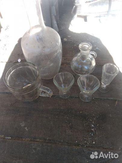 Рюмка на ножке СССР стекло