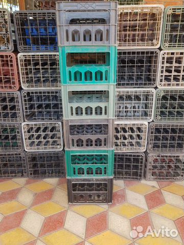 Пластмассовые ящики для бутылок