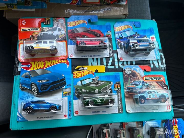 Hot wheels и matchbox