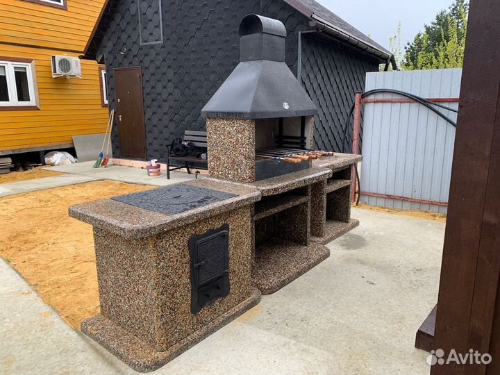 Печь барбекю, печи под казан, тандыр