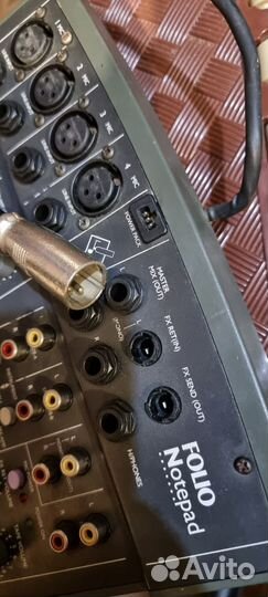 Микшерный пульт Soundcraft Spirit Folio Notepad