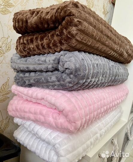 Плед покрывало кубик новый