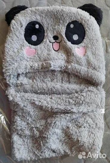 Шапка-снуд Панда