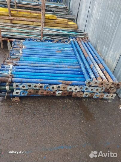 Использованные телескопические стойки в хорошем состоянии