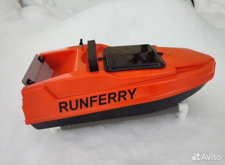 Прикормочный карповый кораблик Runferry Solo Mini