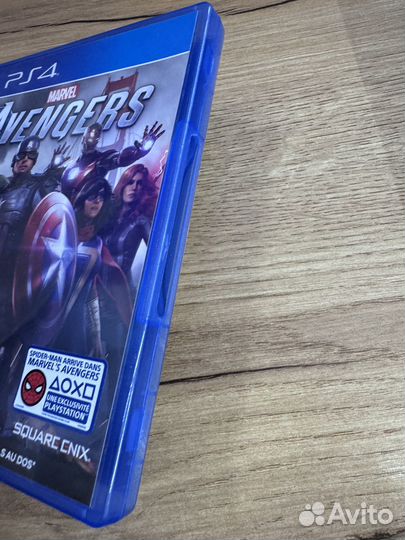 Marvel Мстители (Avengers) диск для PS4 б/у