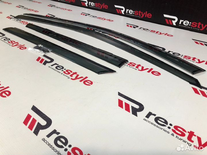 Ветровики Toyota C-HR Kanglong N2438