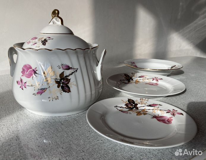 Набор посуды «Голандская роза»