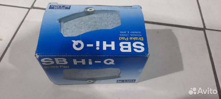 Колодки тормозные передние комплект LADA Kalina VA