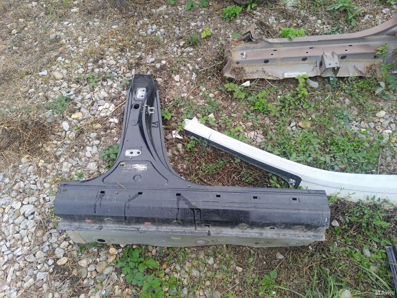 Порог правый стойка двери Киа Соул 2 PS 13-19г