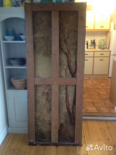 Обюссоновская шпалера 1800г. шерсть и шелк