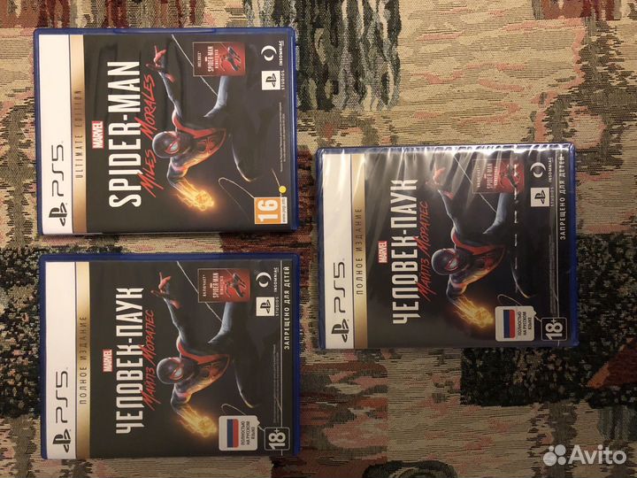 Человек Паук Майлз Моралес для PS5