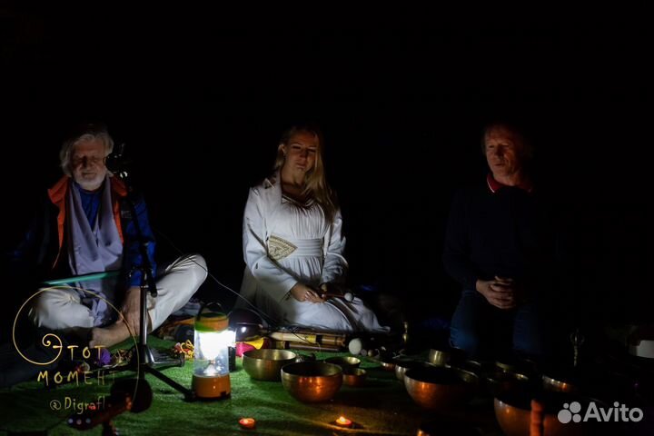 Массаж поющими чашами