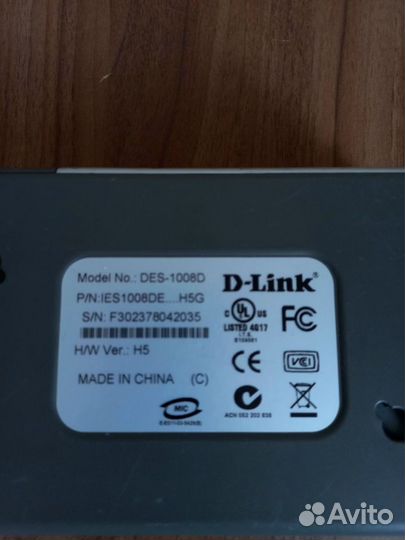 Коммутаторы D-Link Des-1008D