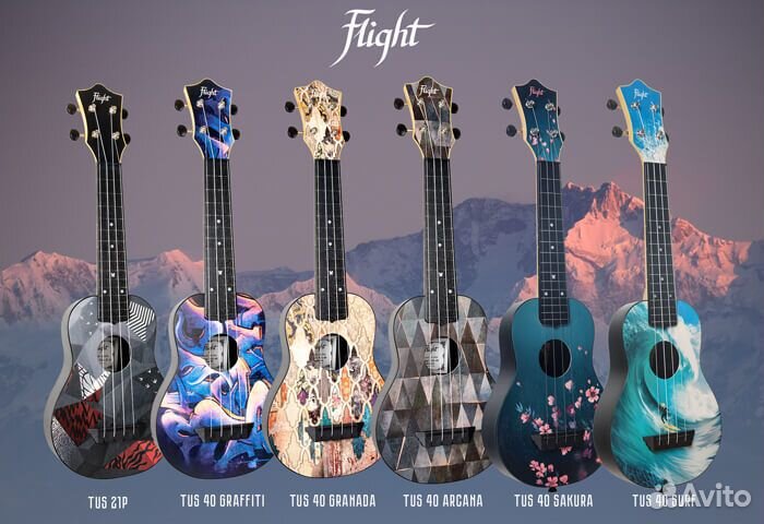 Укулеле сопрано Flight + Аксессуары