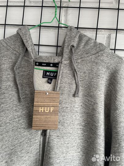 Зип Худи HUF Classic Reflective Zip Hood