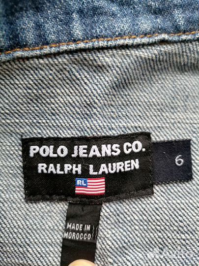 Детская джинсовая куртка Ralph Lauren