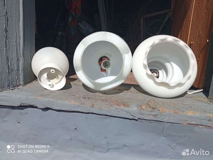 Плафоны для люстры бу