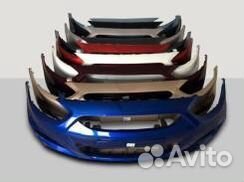 Бампер Hyundai Solaris 1 2010-2014 передний/задний