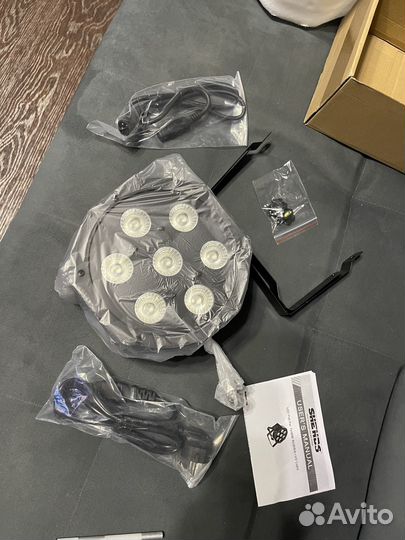 Светомузыка LED flat PAR 7x18