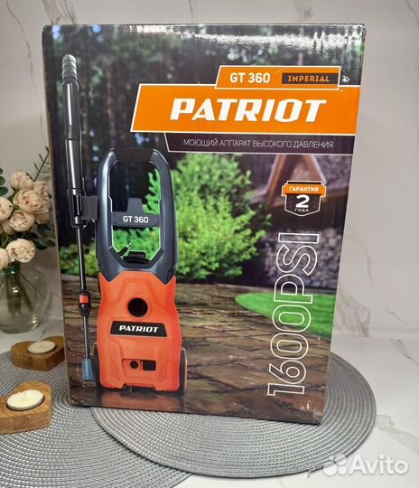 Мойка высокого давления Новая patriot GT360