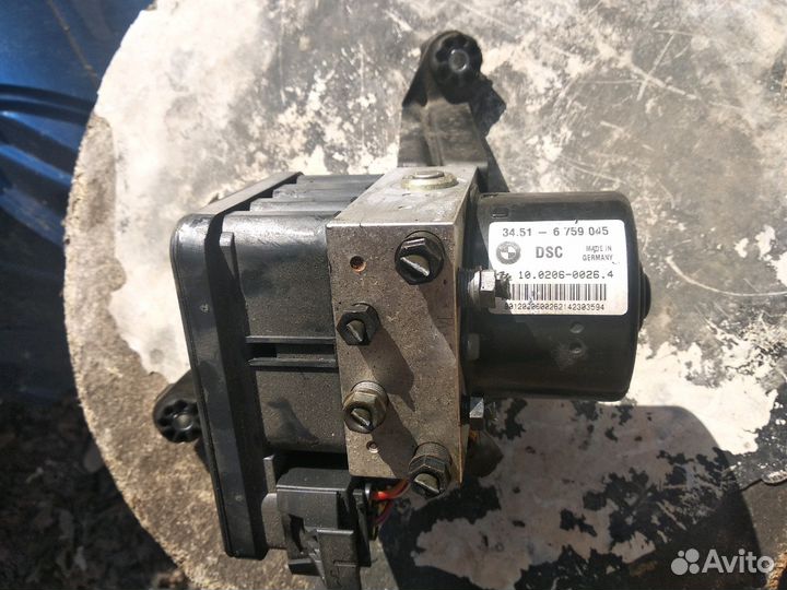 Блок абс с бмв Е46 с DSC