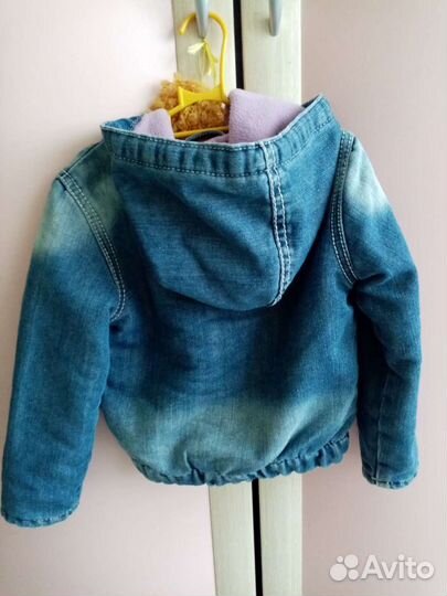 Джинсовая куртка для девочки