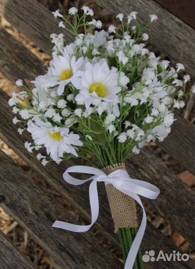 Букеты из ромашек
