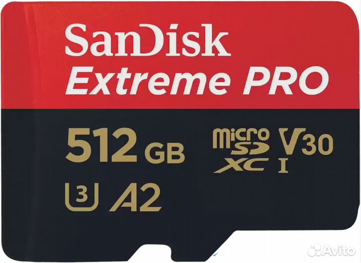 Карта памяти SanDisk Extreme PRO 512 GB