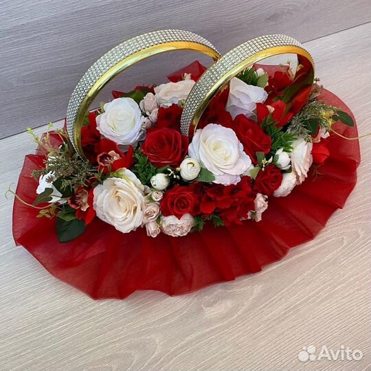 Свадебные украшения на машину