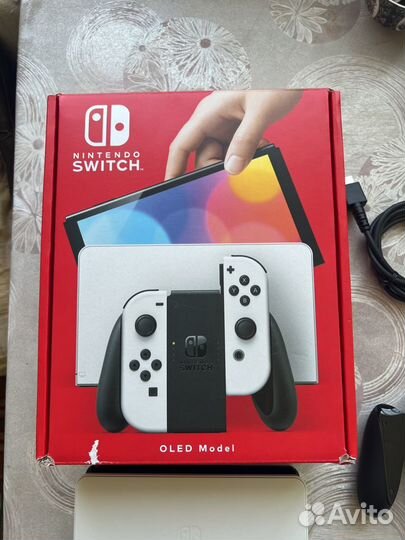 Nintendo switch oled с играми