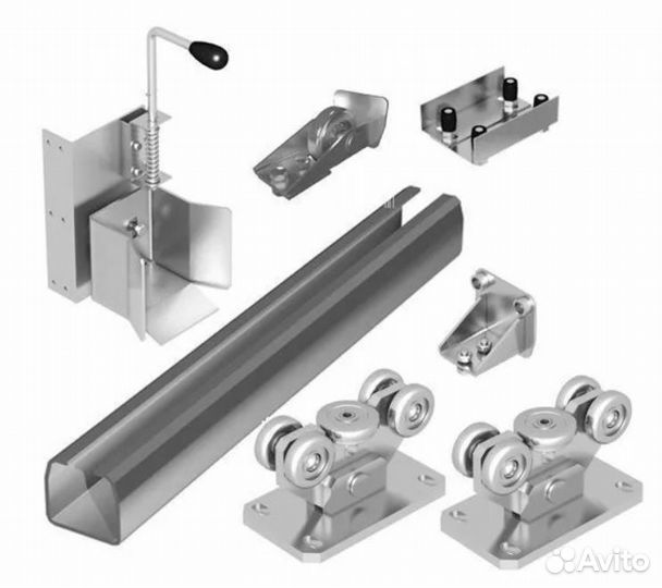 Рельса для ворот дорхан поставка 1-3 дн