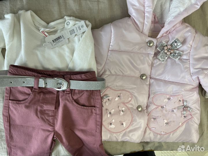 Куртка для девочки, комплект Bombili (74) Турция