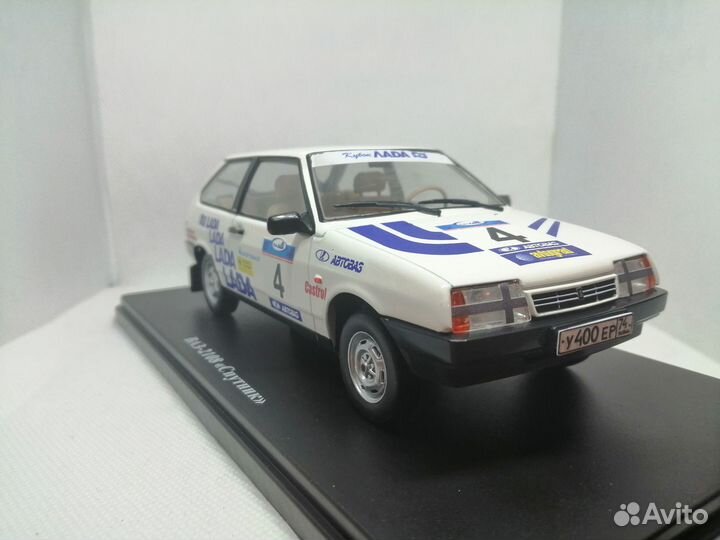 Модель ваз-21083 «Спутник» «Кубок лада» 1:24